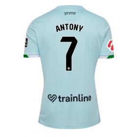 Pánské fotbalový oblečení Real Betis Antony #7 Venkovní košile 2025-26 Krátkým Rukávem